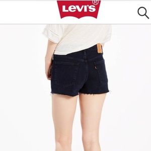 SALE!! Levi's 501 denim cut off shorts
